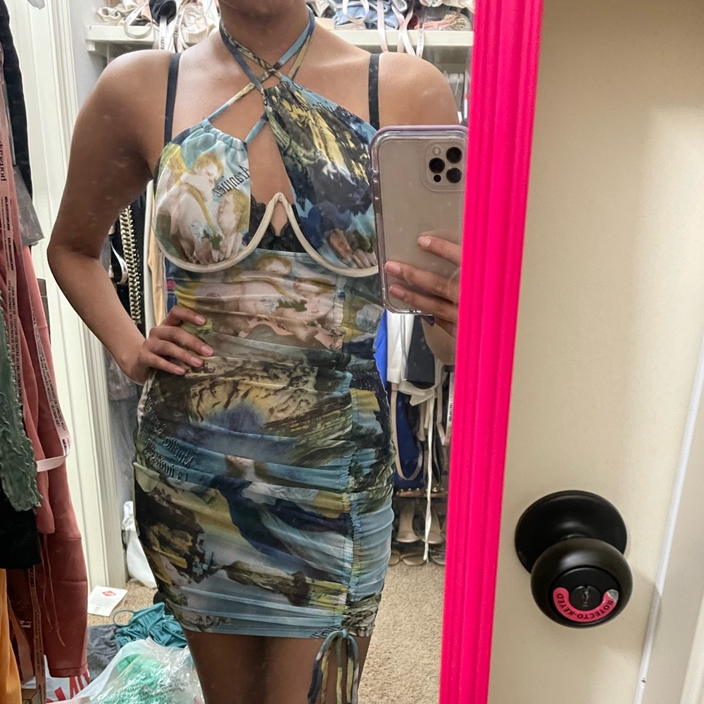 Diva boutique colorful dress - Picture 3 of 4
